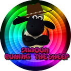 Shaoun runing the sheep أيقونة