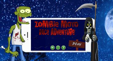 Zombie Race Moto Adventure Cartaz