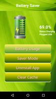 Green Battery Saver & Cleaner Affiche