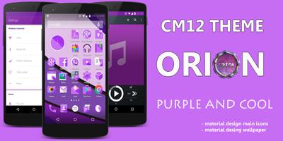 Orion Purple CM12/CM13 Theme poster