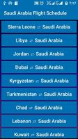 Saudi Arabia Flight Schedule स्क्रीनशॉट 3