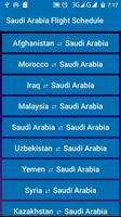Saudi Arabia Flight Schedule capture d'écran 1