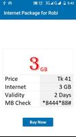 Internet Package for Robi Ekran Görüntüsü 3