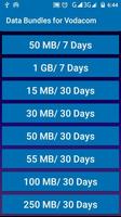 Data Bundles for Vodacom imagem de tela 1