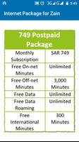 Internet Package for Zain ảnh chụp màn hình 3