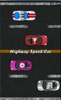 Highway Race speed cars poster