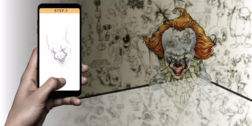 How To Draw Pennywise the Clown