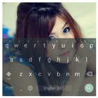 Cute Photo Keyboard Theme icono