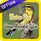 Masteran Kicau Burung Mozambik Offline icono