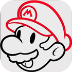 Glow Draw Mario-icoon