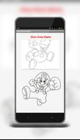 Glow Draw Mario-poster