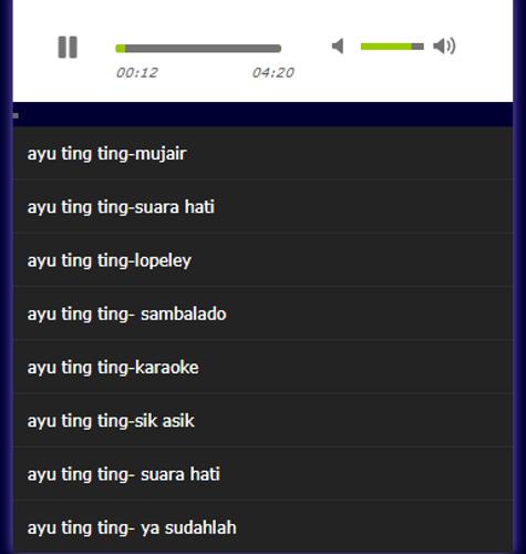 Ayu Ting Ting Mp3 For Android Apk Download