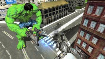 Incredible Monster Superhero Grand City Battle screenshot 2