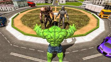 Incredible Monster Superhero Grand City Battle screenshot 3