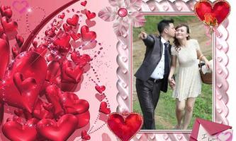 Valentines Day Photo Frames - Love Photo Editor Cartaz