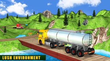 Oil Truck Tanker Driving Simulator Game Free 🚛 capture d'écran 2