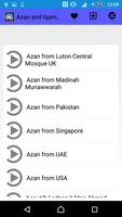 Azan and Iqamah Collection स्क्रीनशॉट 2