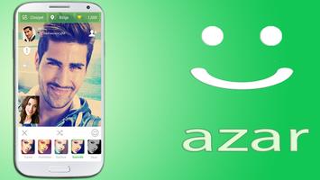 video calling guide for azar Plakat