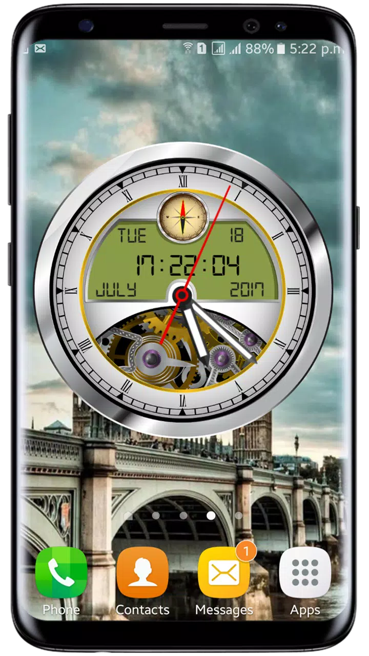 Download do APK de Relógio de papel de parede ao vivo para celular para  Android
