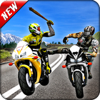 Attack Race Bike Road Rash Motorcycle Racing Game آئیکن