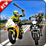 Attack Race Bike Road Rash Motorcycle Racing Game icône