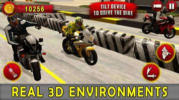 Attack Race Bike Road Rash Motorcycle Racing Game Affiche