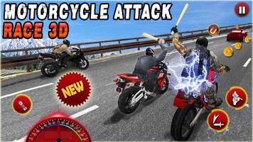 Attack Race Bike Road Rash Motorcycle Racing Game اسکرین شاٹ 1