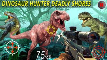 डायनासोर शिकार खेल मुक्त: मांसभक्षी जानवर Dinosaur पोस्टर