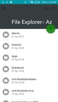 File Explorer - Az پوسٹر