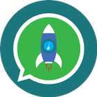 Speed Booster for WhatsApp icône