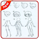 How To Draw Anime Step By Step For Beginners APK