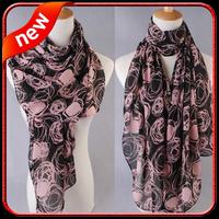 Scarf Fashion Designer Affiche