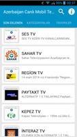 Azerbaycan Canlı Mobil Tv โปสเตอร์