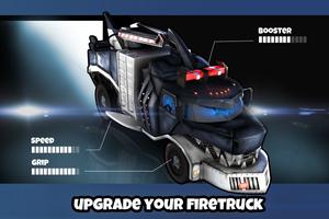 Fire Truck 3D Affiche