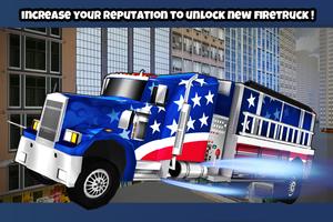 Fire Truck 3D capture d'écran 2