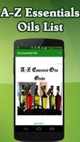 A-Z Essential Oils Guide Affiche