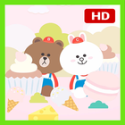 Cute Bear Wallpaper HD icono