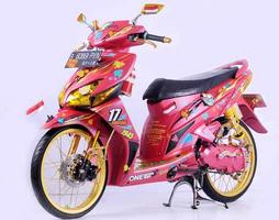 Modifikasi Motor Matic الملصق