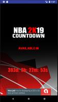 Countdown for NBA 2K19 Affiche
