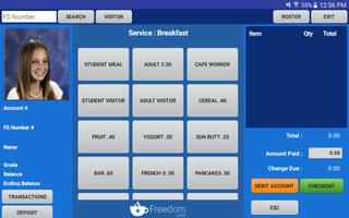 Freedom Cafe Point-of-Sale screenshot 1