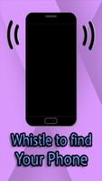 Whistle to find your phone poster