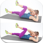 Belly  fat exercises for women-icoon
