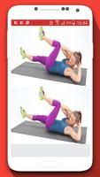 Belly  fat exercises for women Affiche