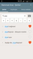 Məmməd Araz - Şeirləri screenshot 2