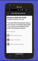 Bulk SMS Sender syot layar 1