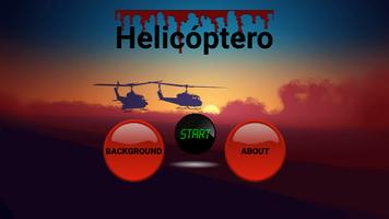 Helicóptero Affiche