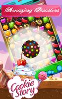 Cookies Jam Story - Match 3 Puzzle Game poster