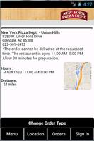 New York Pizza Department capture d'écran 1