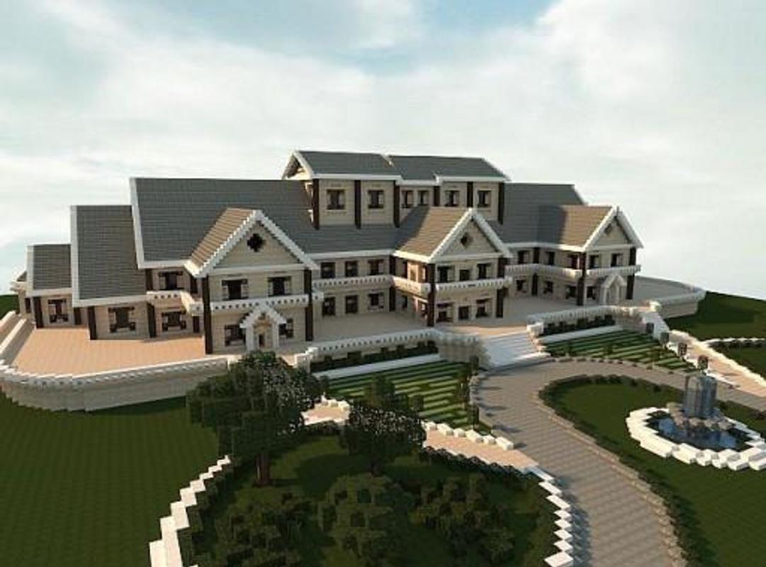 99+ Desain Rumah Mewah Di Minecraft Pe Terbaru Pack Interior