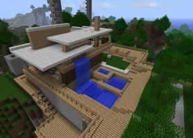 Casa Moderna Para Minecraft PE captura de pantalla 1